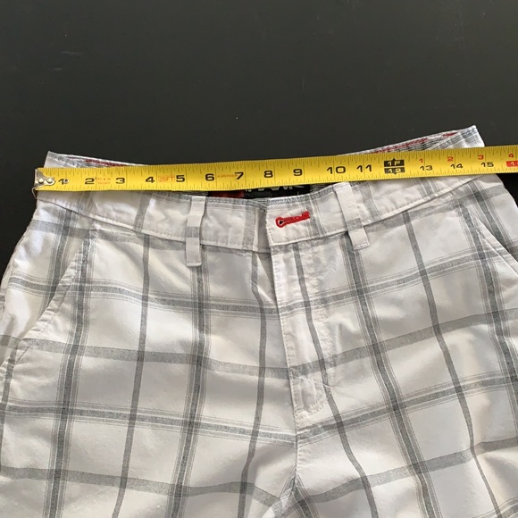 Men’s Grey & White Print Shorts - Picture 8 of 9